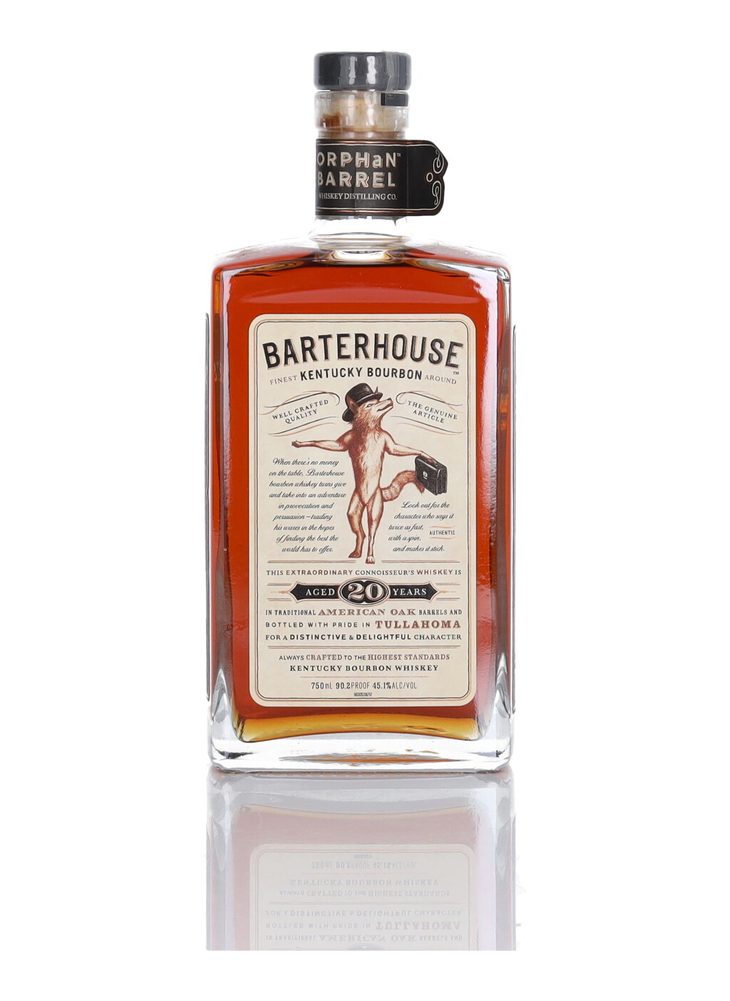 View full screen - View 1 of Lot 167. Orphan Barrel Barterhouse 20 Year Old 90.2 Proof NV (1 Bottle 75cl).