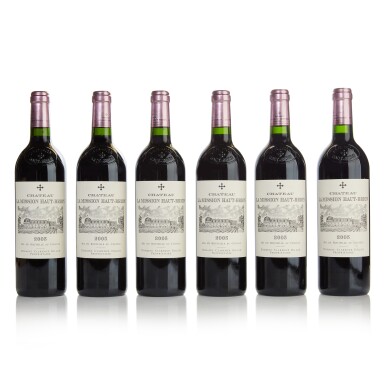 View full screen - View 1 of Lot 163. Château La Mission Haut-Brion 2005 (6 BT).