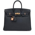 Caban Togo Birkin 25 Rose Gold Hardware, 2023