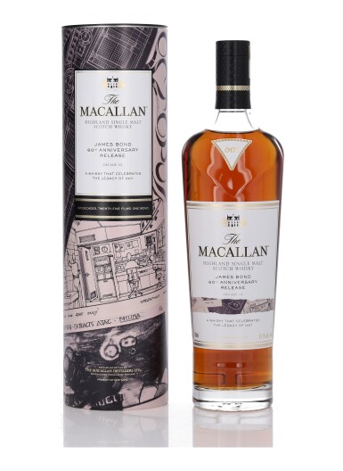 View full screen - View 1 of Lot 121. The Macallan James Bond 60th Anniversary Decade III 43.7 abv NV (1 BT 70cl).