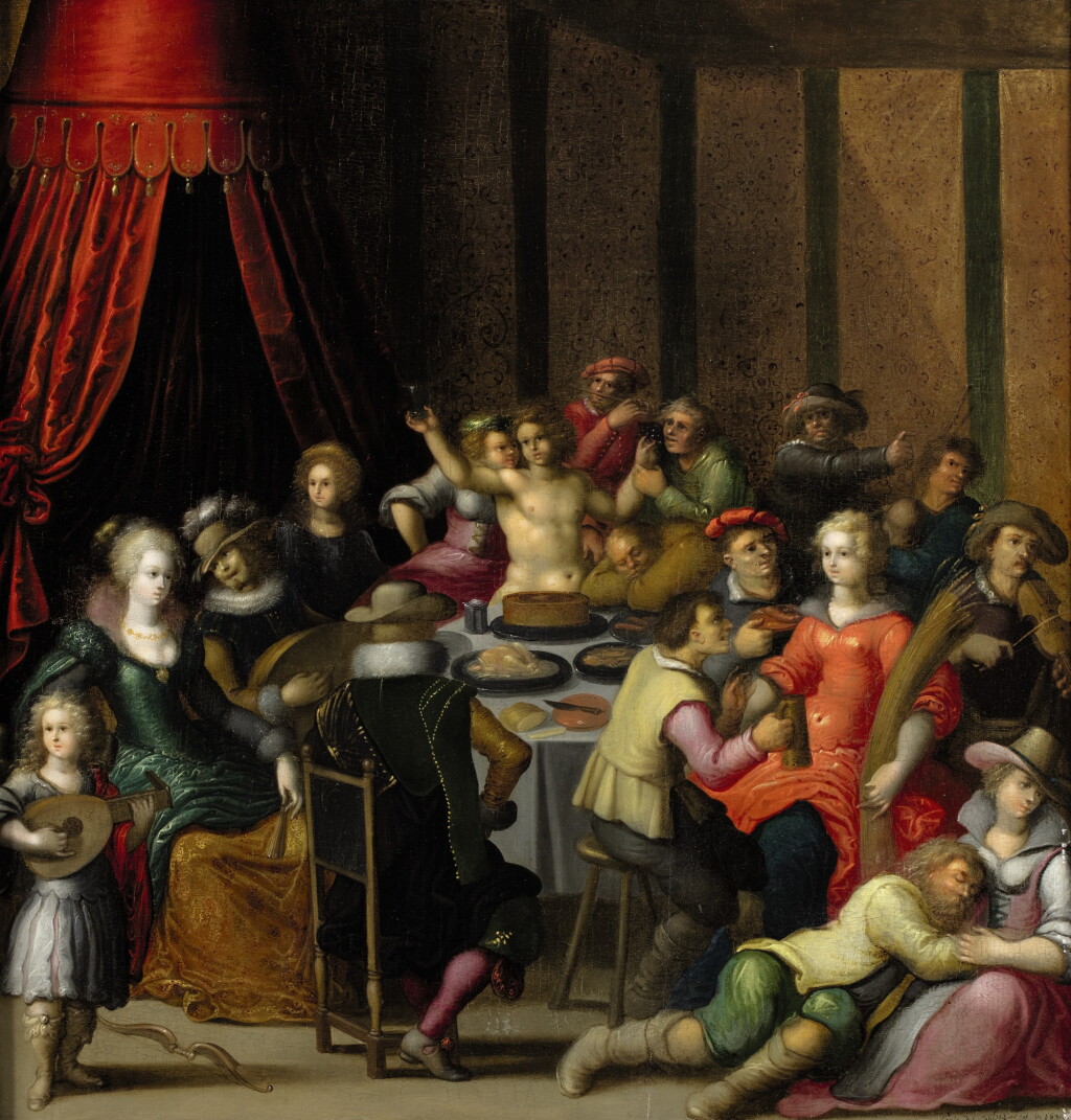 View full screen - View 1 of Lot 7. LOUIS DE CAULLERY | THE FEAST OF BACCHUS .