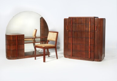 View full screen - View 1 of Lot 103. American Modernist Eight-Piece Bedroom Suite.