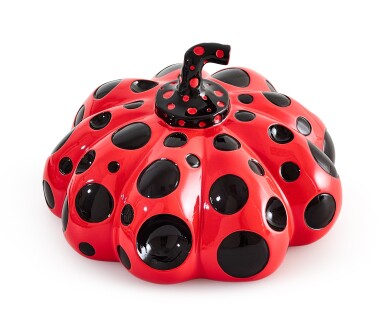 View full screen - View 1 of Lot 122. Naoshima Red Pumpkin | 直島紅色南瓜.