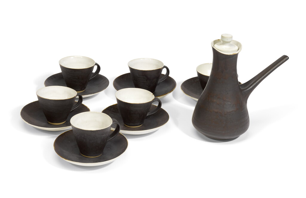 View full screen - View 1 of Lot 83. DAME LUCIE RIE | COFFEE SERVICE.