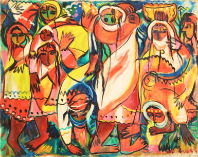 View full screen - View 1 of Lot 42. HASSAN GHAEMI | UNTITLED .