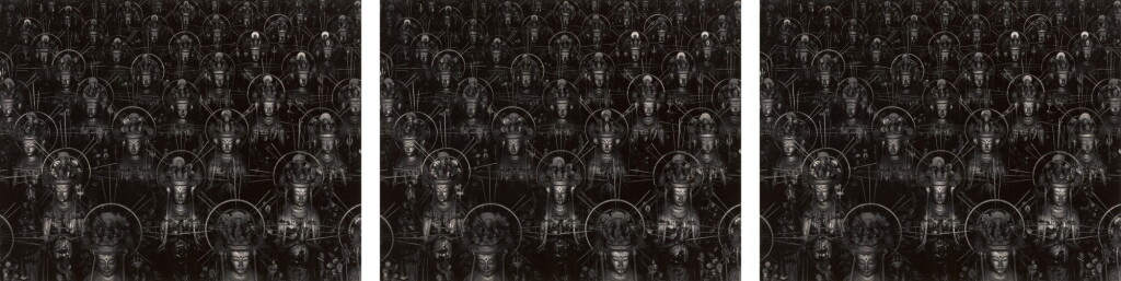View full screen - View 1 of Lot 113. Sea of Buddha (0010, 0011, 0012).