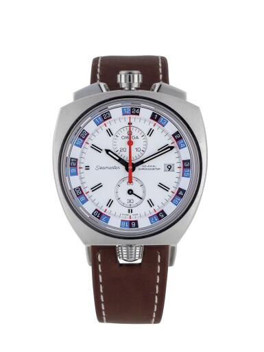 View full screen - View 1 of Lot 38. OMEGA | SEAMASTER BULLHEAD, REF 22512435004001 LIMITED EDITION STAINLESS STEEL CHRONOGRAPH WRISTWATCH WITH DATE CIRCA 2014.