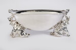 A Danish Silver Elephant Centerpiece, Kay Bojesen, Copenhagen, 20th Century
