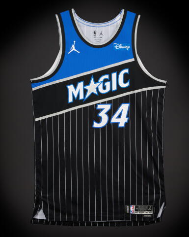 View full screen - View 1 of Lot 69. Wendell Carter Jr. Orlando Magic 2026 NBA Playoffs Eastern Conference Round 1 Game Worn Statement Edition Jersey | Game 1.