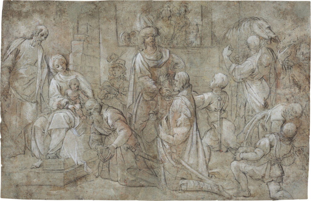 View full screen - View 1 of Lot 6. The Adoration of the Magi.