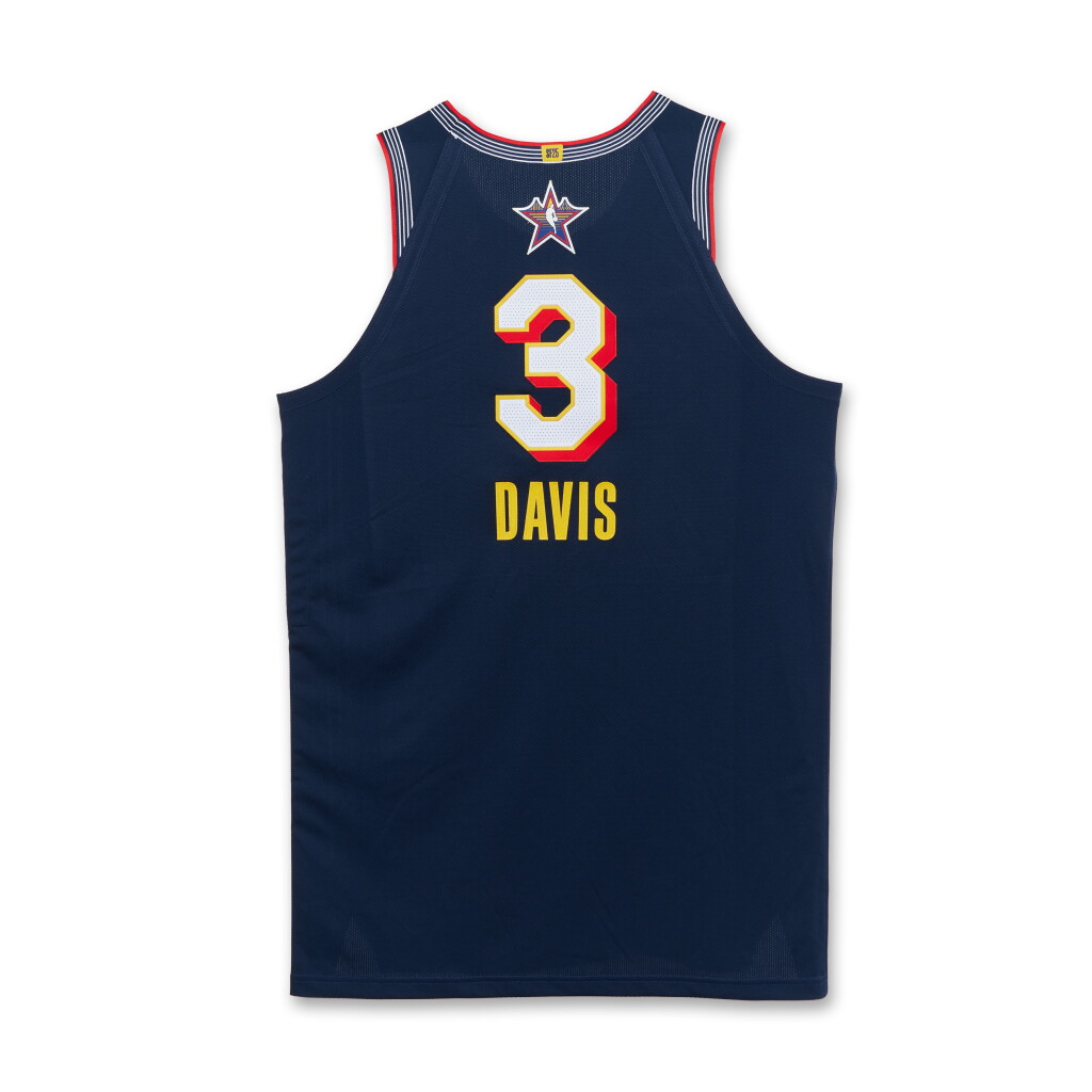 View full screen - View 1 of Lot 30. Anthony Davis ‘NBA All-Star’ Prototype Jersey.