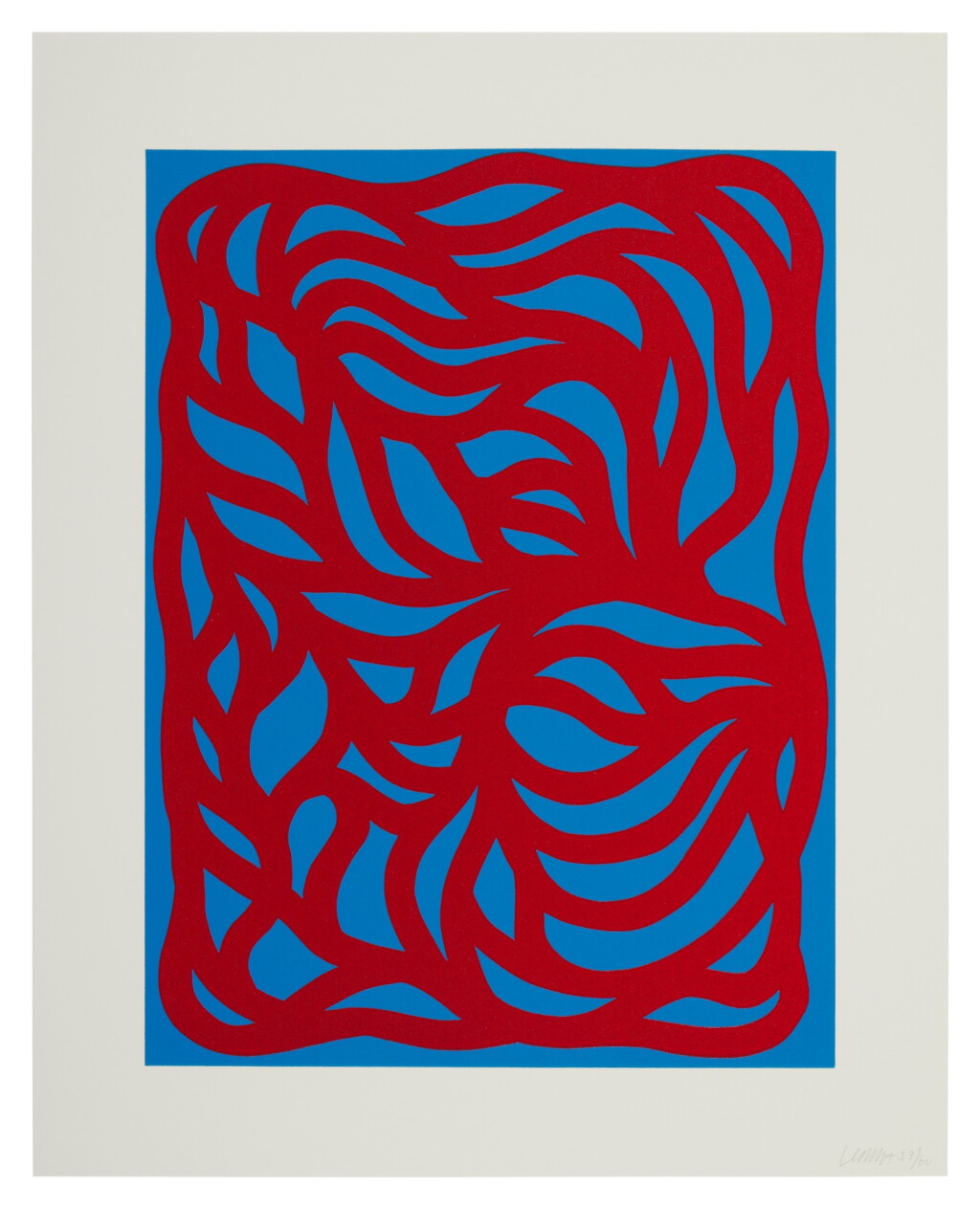 View full screen - View 1 of Lot 50. Loops Red/Blue.
