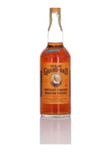 View full screen - View 1 of Lot 274. Old Grand-Dad 100 Proof 1964 (1 Bottle 4/5 Quart).