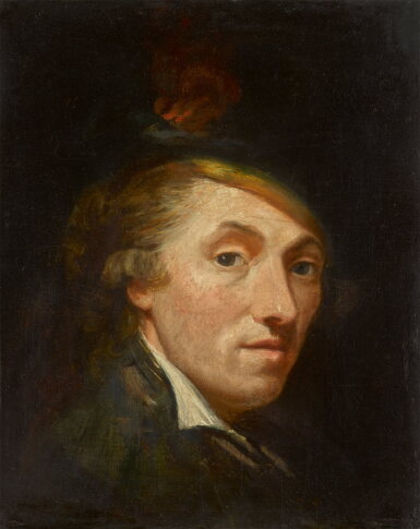 View full screen - View 1 of Lot 135. Portrait of Major Shaw, head and shoulders, wearing a Balmoral bonnet.