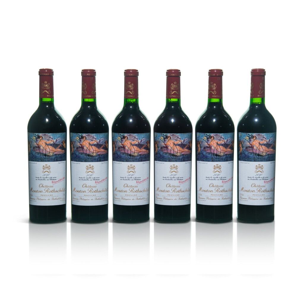 View full screen - View 1 of Lot 55. Château Mouton Rothschild 2010 (6 BT).