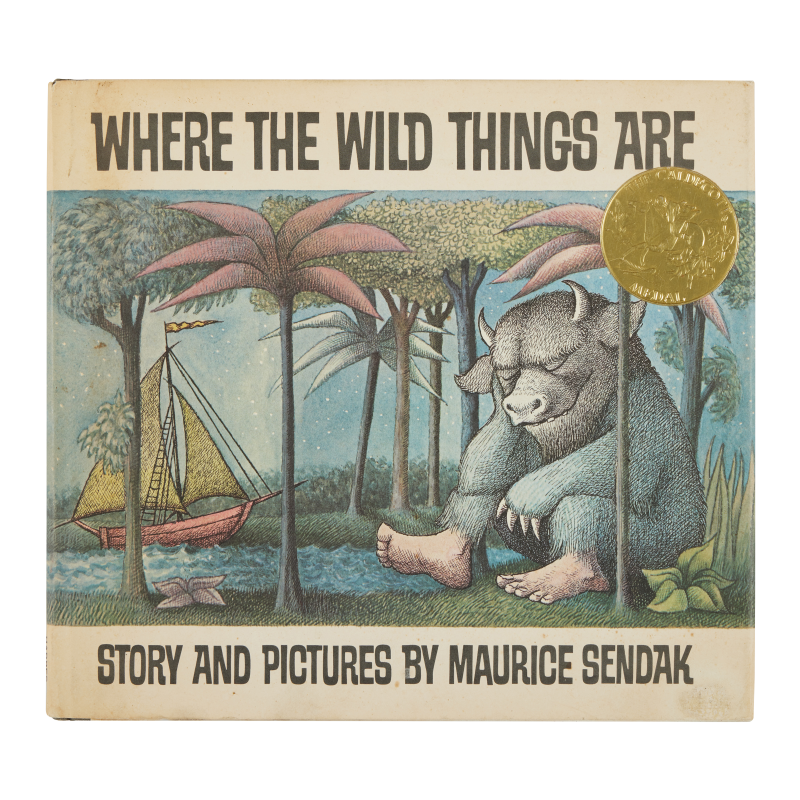 Maurice Sendak Vintage Where The Wild Things Are Dust Jacket Available maurice-sendak-vintage-where-the-wild-things-are-dust-jacket-available