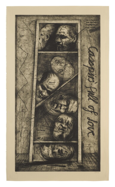 View full screen - View 1 of Lot 231. WILLIAM KENTRIDGE | CASSPIRS FULL OF LOVE.