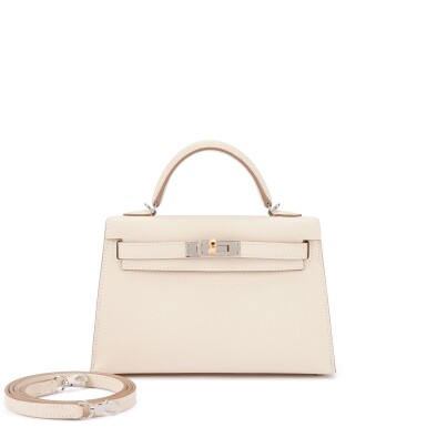 View full screen - View 1 of Lot 1509. Craie Epsom Mini Kelly II 20 Electrum Hardware, 2025.