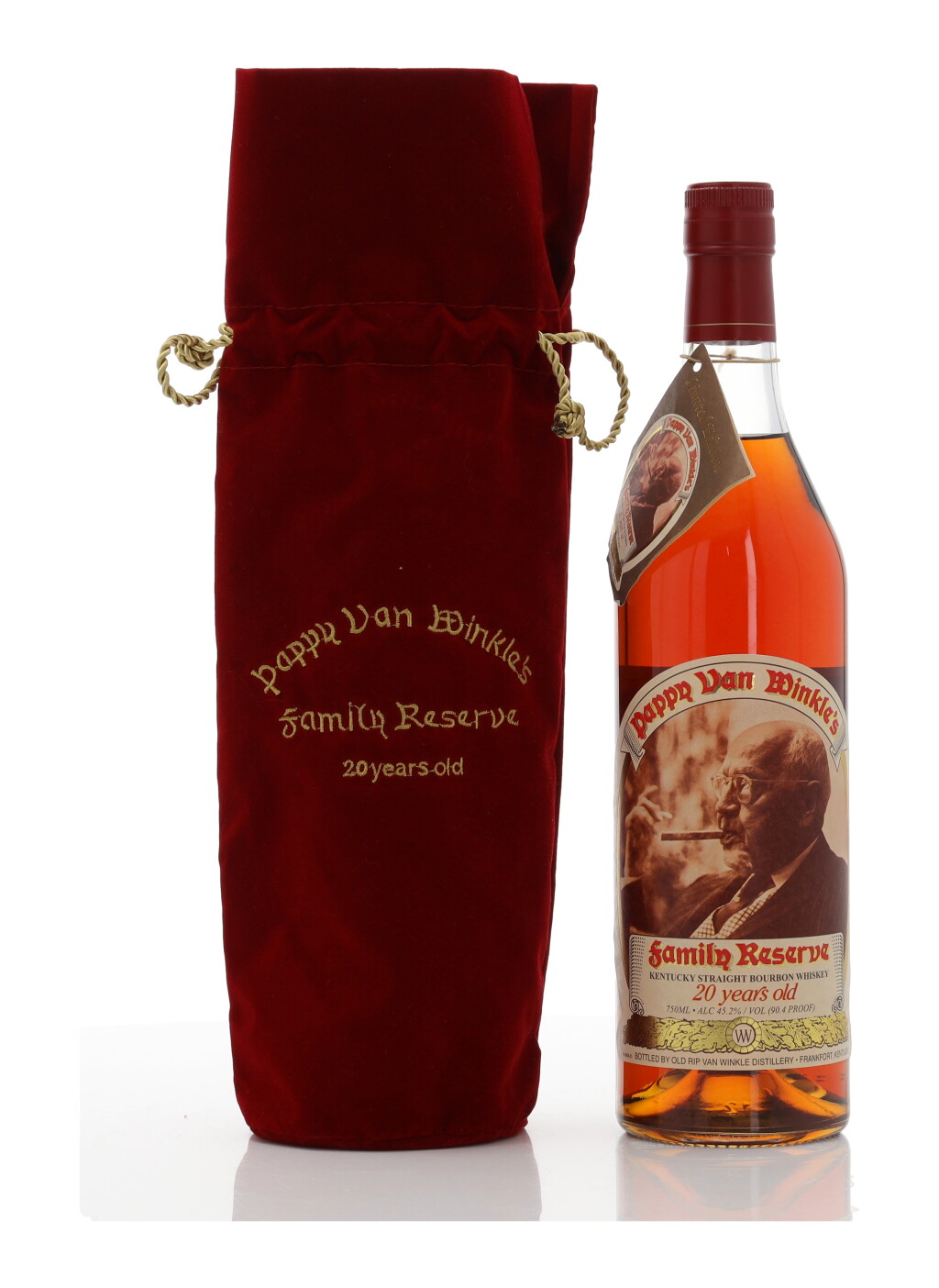 View full screen - View 1 of Lot 71. Pappy Van Winkle's 20 Year Old Family Reserve 90.4 Proof NV (1 BT 75cl).