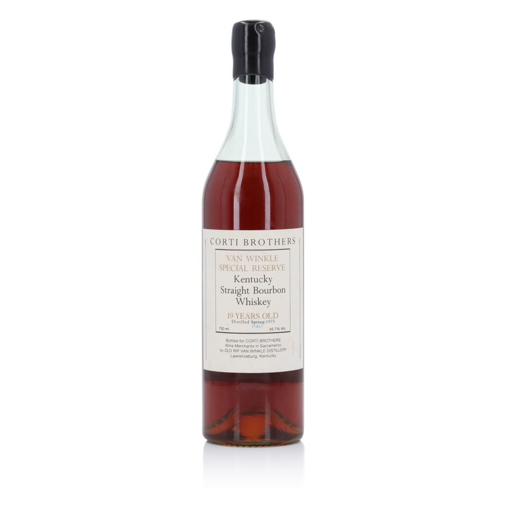 View full screen - View 1 of Lot 579. Van Winkle 19 Year Old Special Reserve Corti Brothers 45.7 abv 1975 (1 Bottle 75cl).