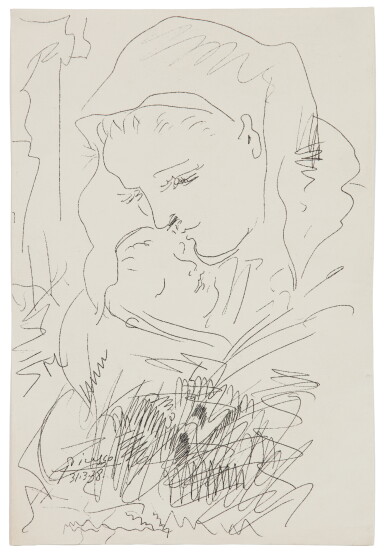 View full screen - View  of Maternité (B. 1829; Ba. 726).