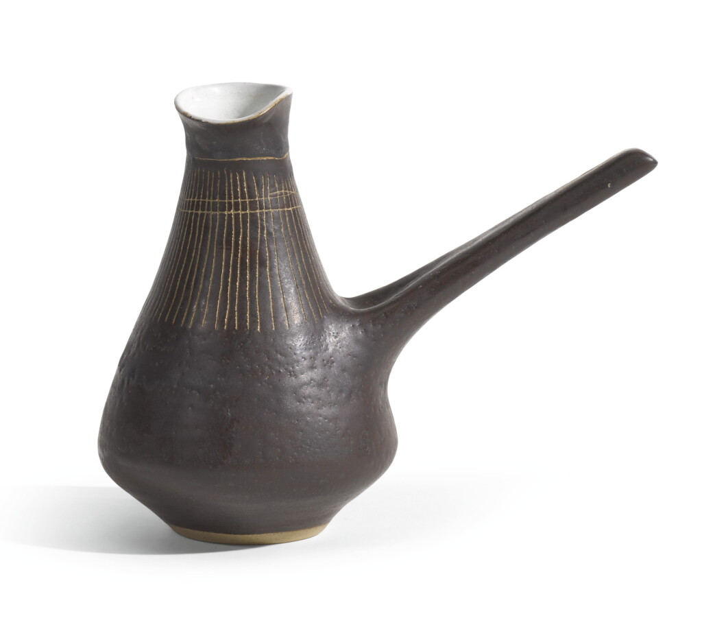 View full screen - View 1 of Lot 54. DAME LUCIE RIE | POURING VESSEL.