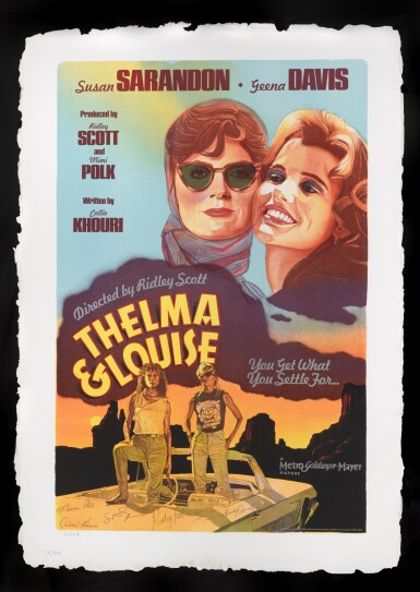 View full screen - View 1 of Lot 17. Thelma & Louise (1991).