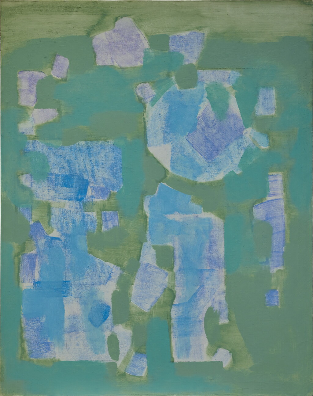 View full screen - View 1 of Lot 267. Untitled (Green, Blue, White).