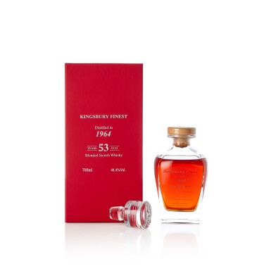 View full screen - View 1 of Lot 2112. Kingsbury Finest 53 Year Old Cask #8966 48.4 abv 1964 (1 BT70).