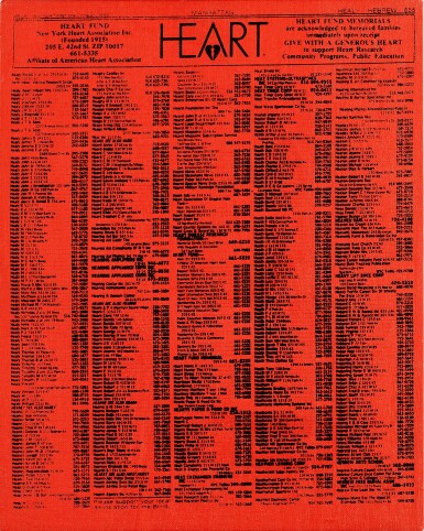 View full screen - View 1 of Lot 77. Valentine's Hearts Ad.