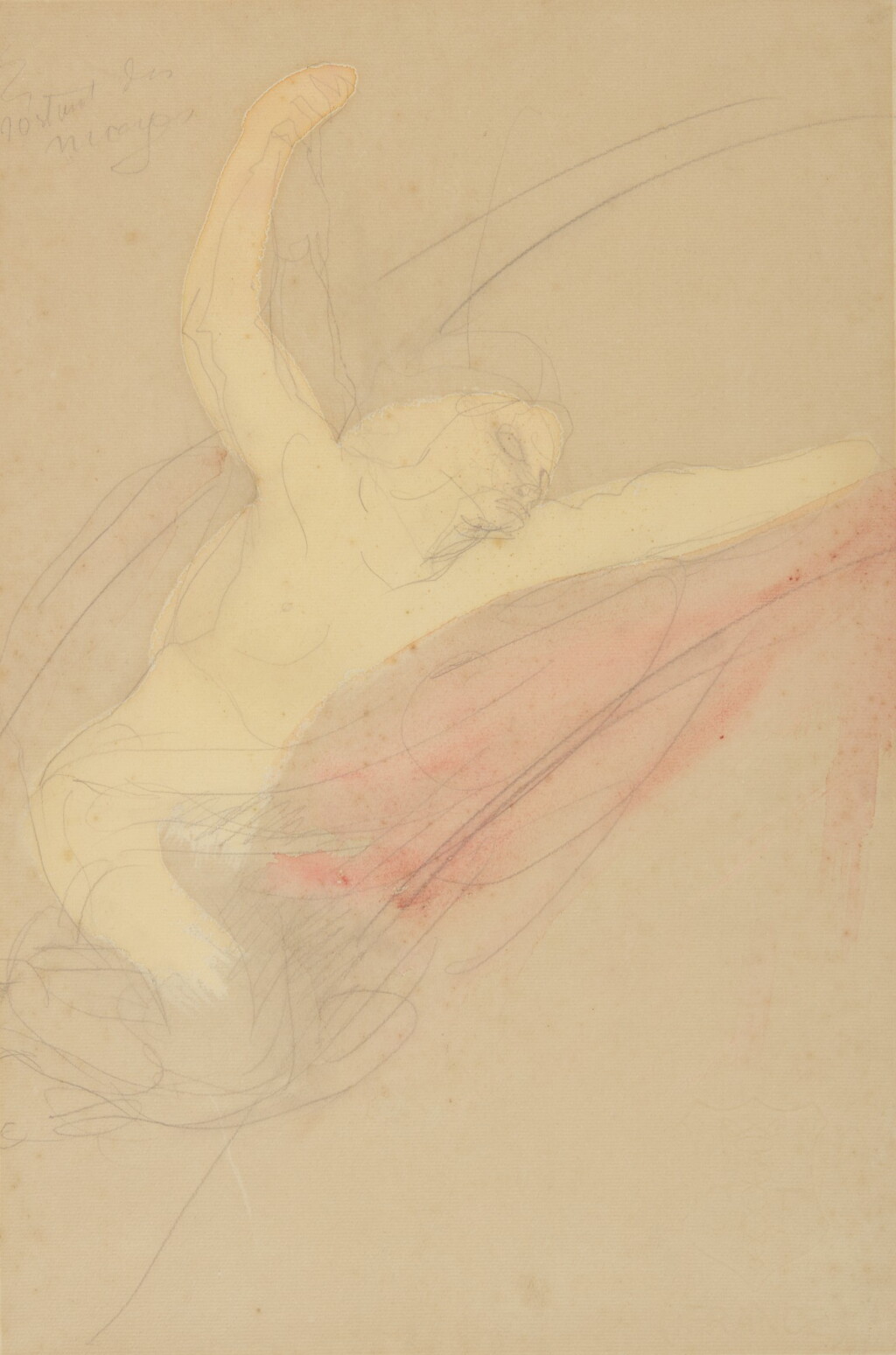 View full screen - View 1 of Lot 88. AUGUSTE RODIN | NIJINSKI, SORTANT DES NUAGES.