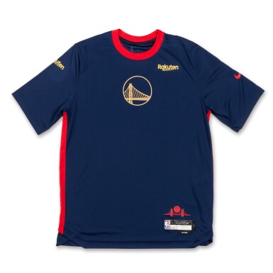 View full screen - View 1 of Lot 84. Jonathan Kuminga Golden State Warriors 2024-2025 City Edition Warmup Set.