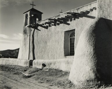 View full screen - View 1 of Lot 1037. Ranchos de Taos Church.