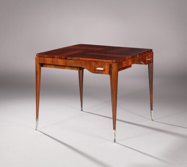 View full screen - View 1 of Lot 4. Table à jeux Nicolle.