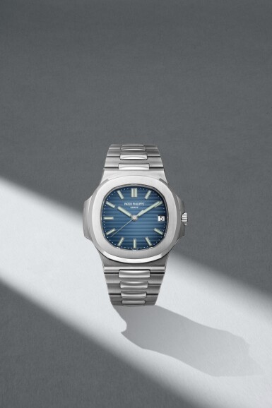 View full screen - View 1 of Lot 327. Nautilus, Reference 5711/1A-010 | A stainless steel wristwatch with date and bracelet | Circa 2018.