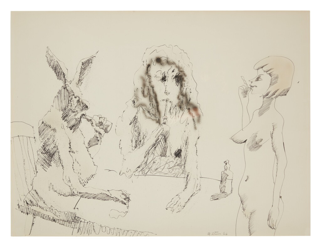 View full screen - View 1 of Lot 417. JOHN ALTOON | ALICE IN WONDERLAND AND THE PRINCESS.