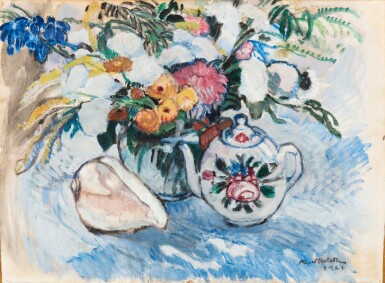 View full screen - View 1 of Lot 32. The teapot | La théière.