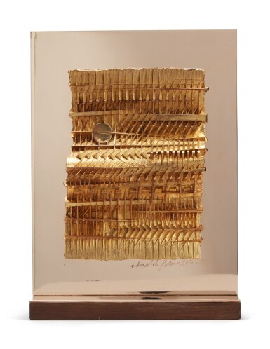 View full screen - View 1 of Lot 120. ARNALDO POMODORO | FOGLIO, V.