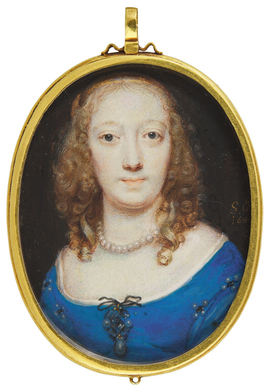 View full screen - View 1 of Lot 217. SAMUEL COOPER | PORTRAIT OF A LADY, TRADITIONALLY IDENTIFIED AS LADY LUCAS.