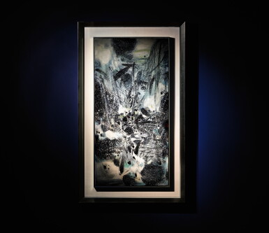 View full screen - View 1 of Lot 1025. CHU TEH-CHUN 朱德群 | TRANSPARENCE GLACIARE 透明冰河.