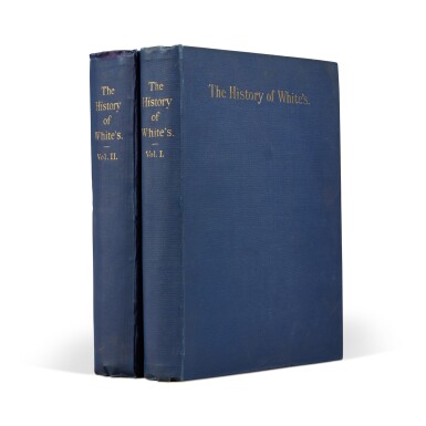 View full screen - View 1 of Lot 452. (Algernon) Bourke, The History of White's.