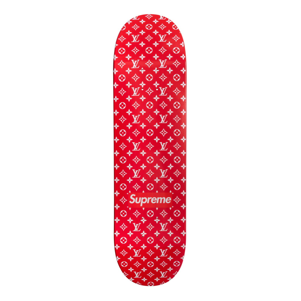 View full screen - View 1 of Lot 8. Louis Vuitton x Supreme | Skateboard Deck .
