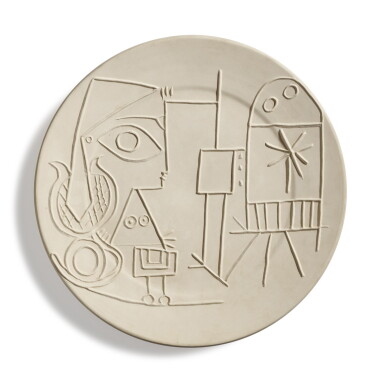 View full screen - View 1 of Lot 50. Jacqueline au chevalet (A. R. 334).