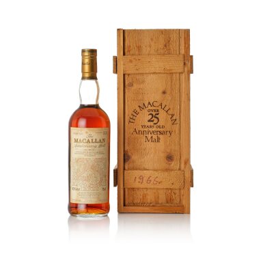 View full screen - View 1 of Lot 7087. The Macallan 25 Year Old Anniversary Malt 43.0 abv 1966 (1 BT75).