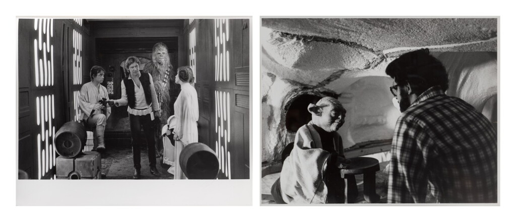 View full screen - View 1 of Lot 114. STAR WARS (1977) AND THE EMPIRE STRIKES BACK (1980) ORIGINAL PHOTOGRAPHS, US.
