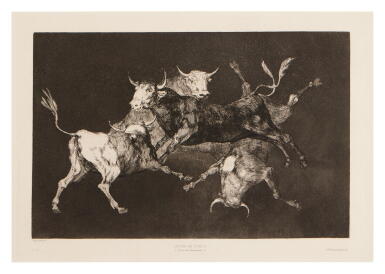 View full screen - View 1 of Lot 166. Los Proverbios: Four Additional Plates (Delteil 220-223; Harris 266-269).