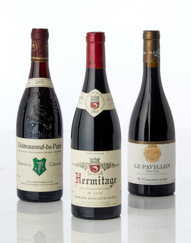 View full screen - View 1 of Lot 3109. Bonneau Henri: Chateauneuf-du-Pape Reserve Celestins Vertical (2 BT).