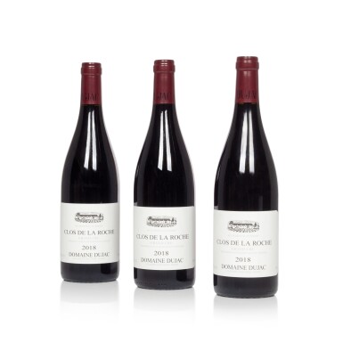 View full screen - View 1 of Lot 8123. Clos de la Roche 2018 Domaine Dujac (3 BT).