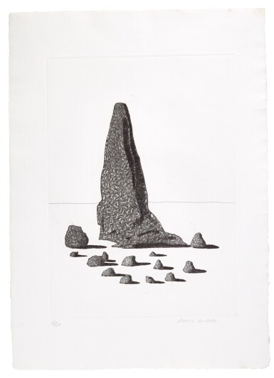 View full screen - View 1 of Lot 68. DAVID HOCKNEY R.A. | SEXTON DISGUISED AS A GHOST (S.A.C. 90; MCA TOKYO 87).