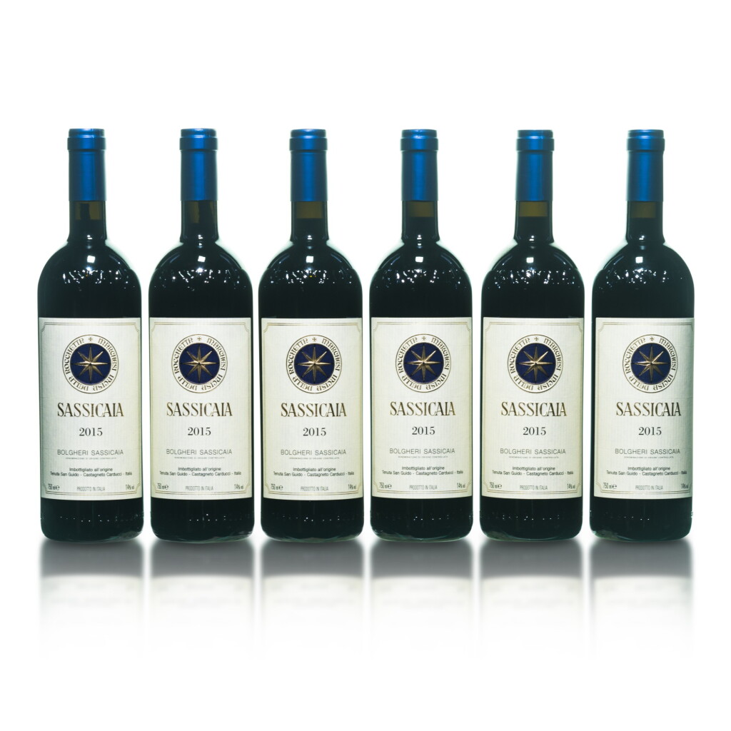View full screen - View 1 of Lot 367. Sassicaia 2015 (6 BT).